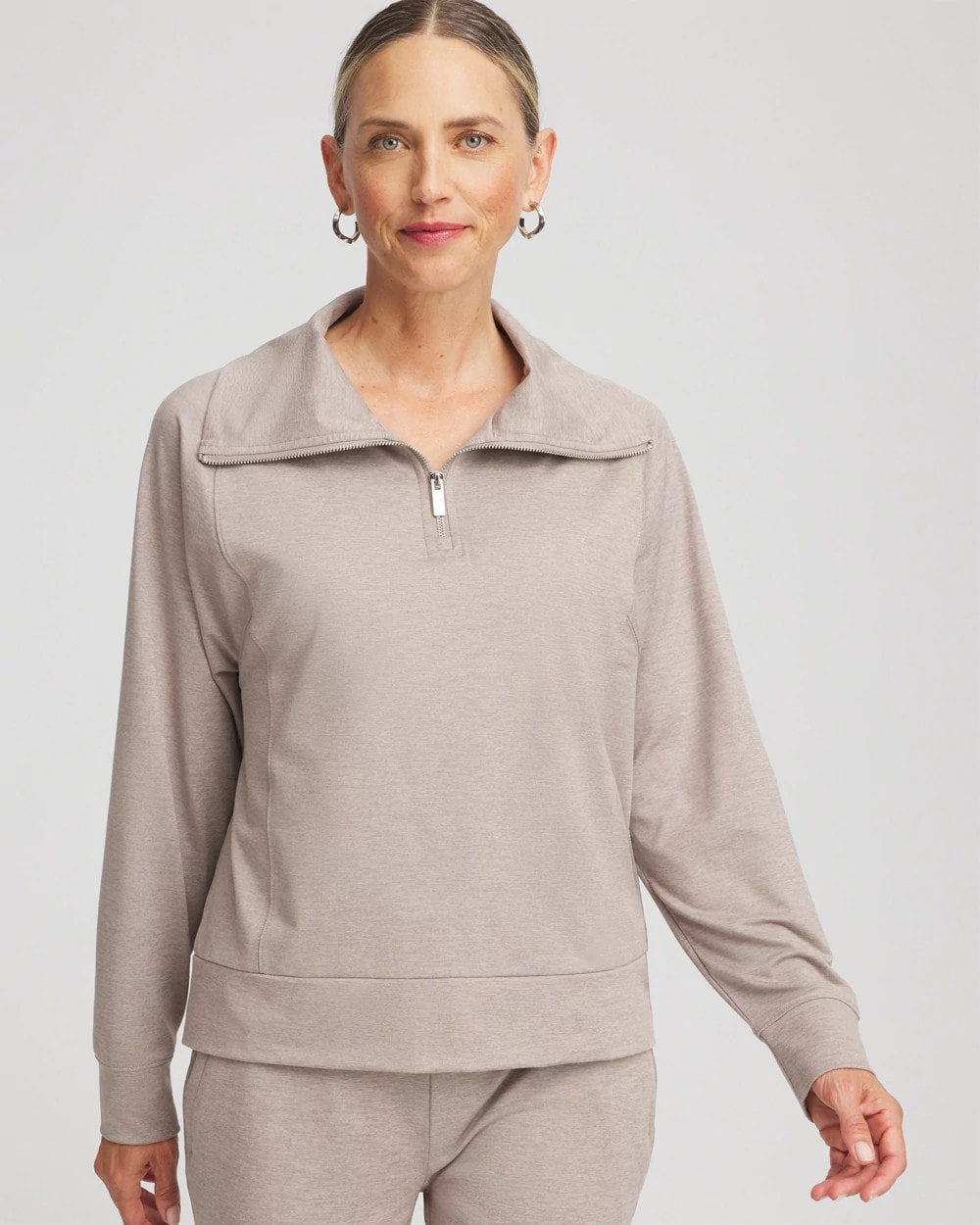 Chico's Sale - Zenergy® Cloud Half-Zip Pullover Top