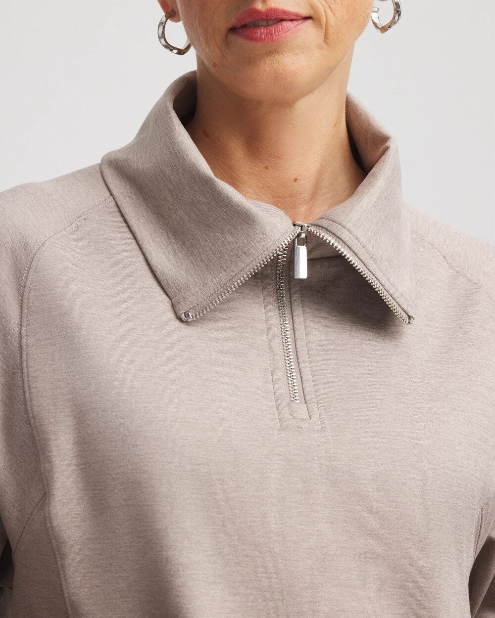 Chico's Sale - Zenergy® Cloud Half-Zip Pullover Top