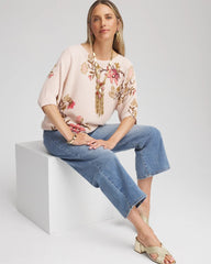 Chico's Online - Ribbed Combed Cotton Sweater