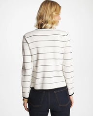 Chico's US - Contrast Tipped Sweater Blazer
