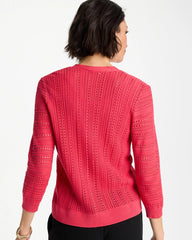 Chico's For Sale - Stitchy V-Neck Cardigan