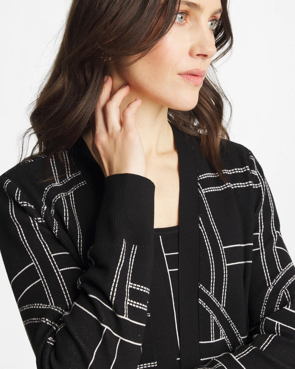 Chico's Discount - Ella Graphic Cardigan