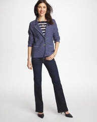 Chico's For Sale - Denim Inspired Textured Cardigan