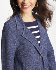 Chico's For Sale - Denim Inspired Textured Cardigan
