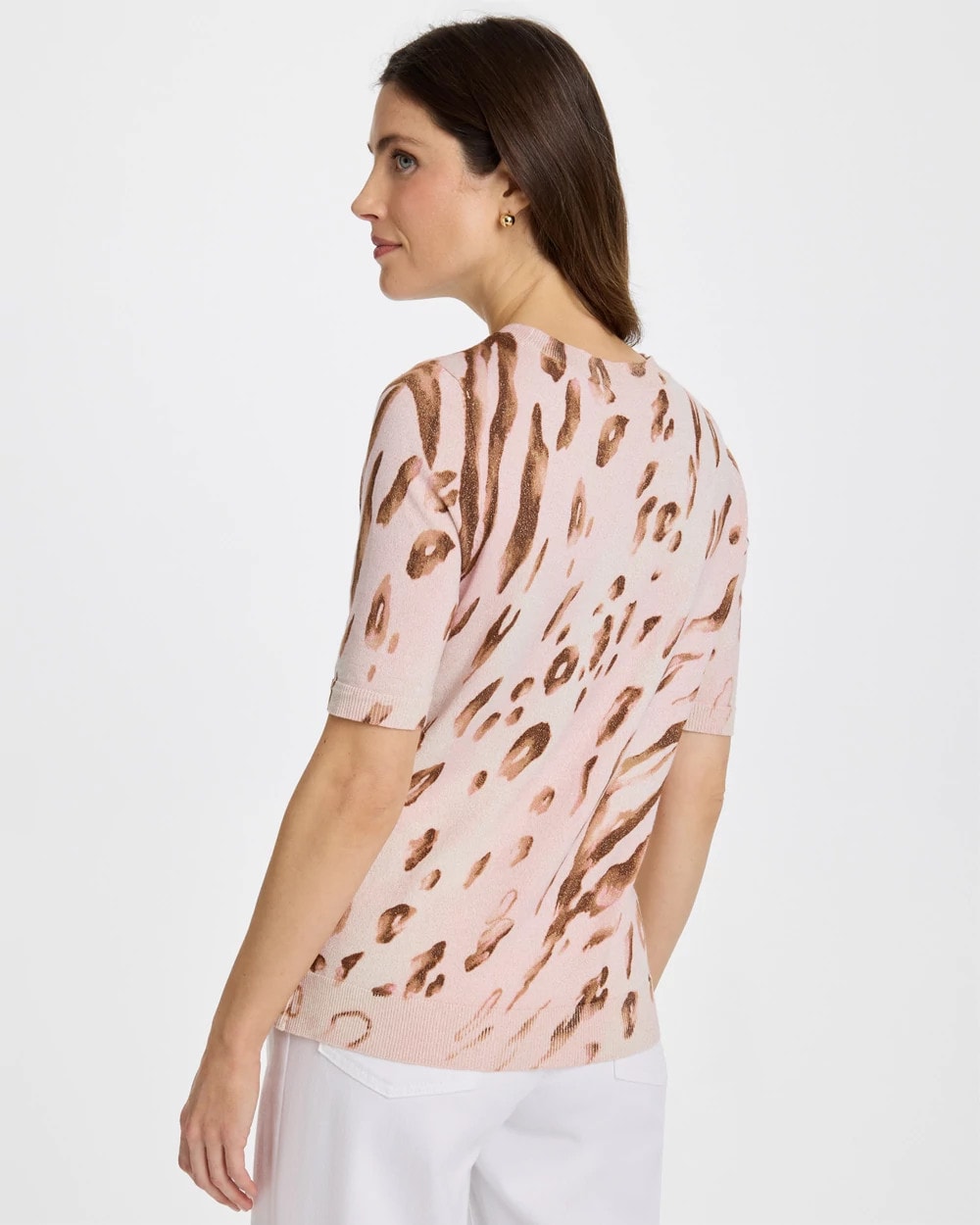 Chico's Online - Ella Crewneck Metallic Pullover Sweater