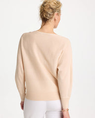 Chico's Outlet - Embroidered 3/4 Sleeve Sweater