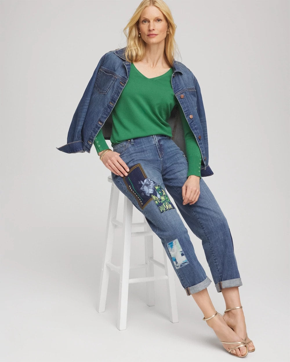 Chico's US - Ella V-Neck Pullover Sweater