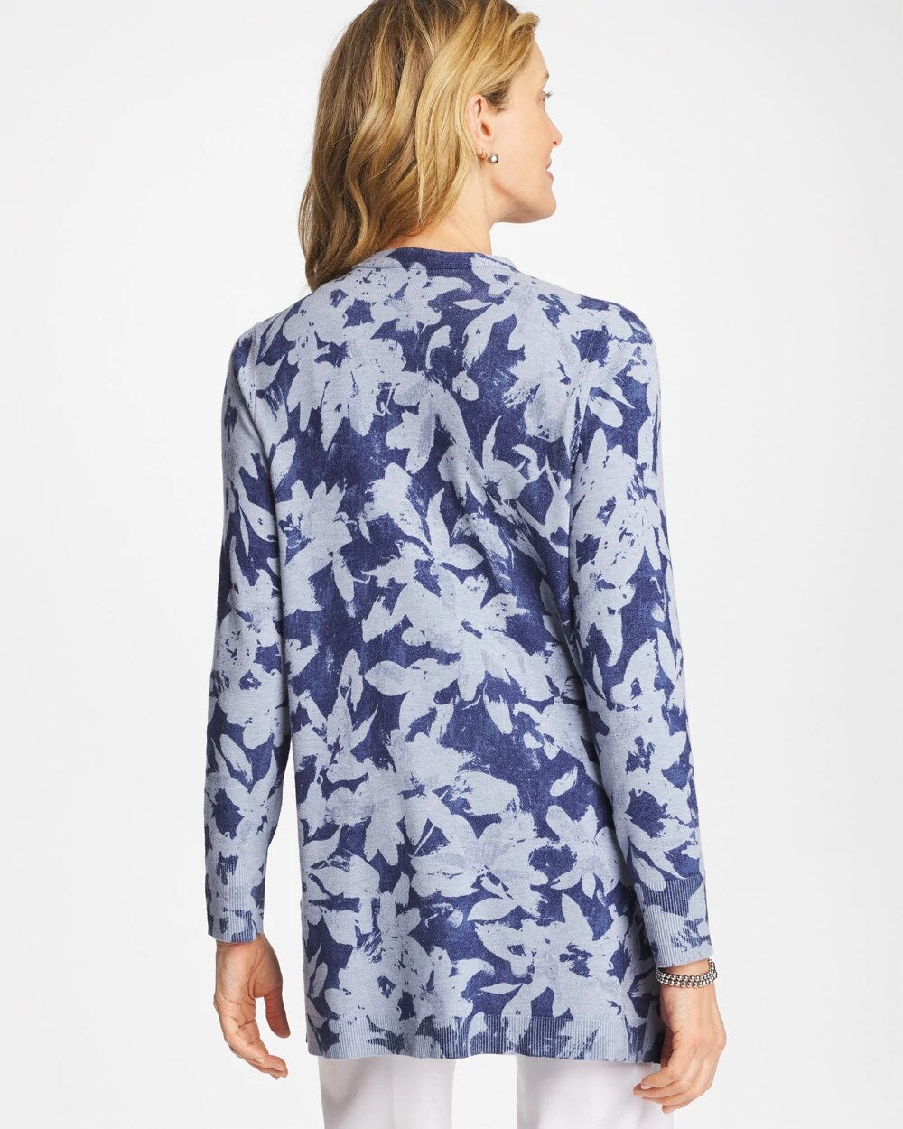 Chico's / Ella Floral Cardigan