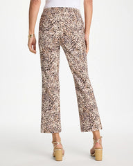 Chico's On Sale - Brigitte™ Animal Print Crop Flare Pants