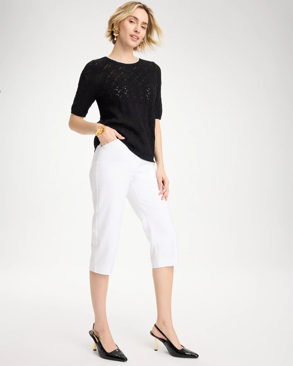 Chico's Outlet - Emme Slim Capri Pants