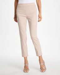Chico's / Brigitte™ Slim Twill Stripe Neutral Crop