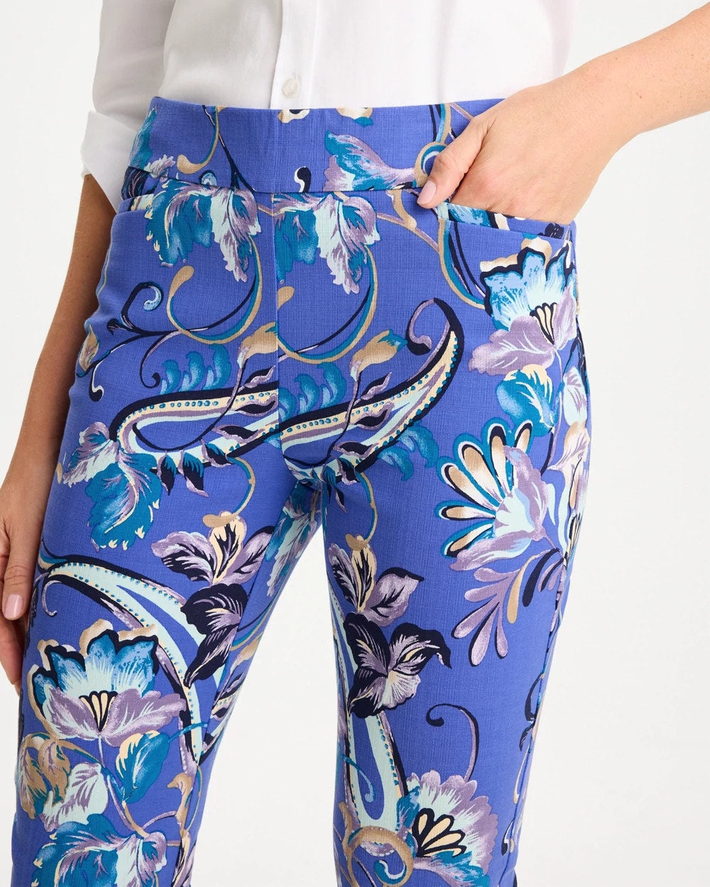 Chico's For Sale - Brigitte™ Slim Mae Paisley Crop Pant