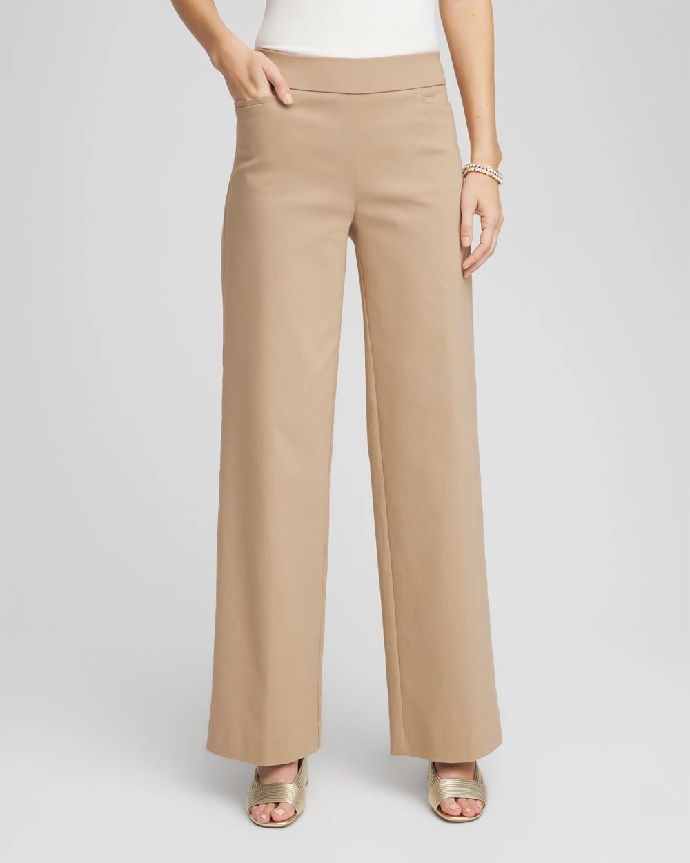 Chico's Outlet - Brigitte™ Slim Wide-Leg Pants