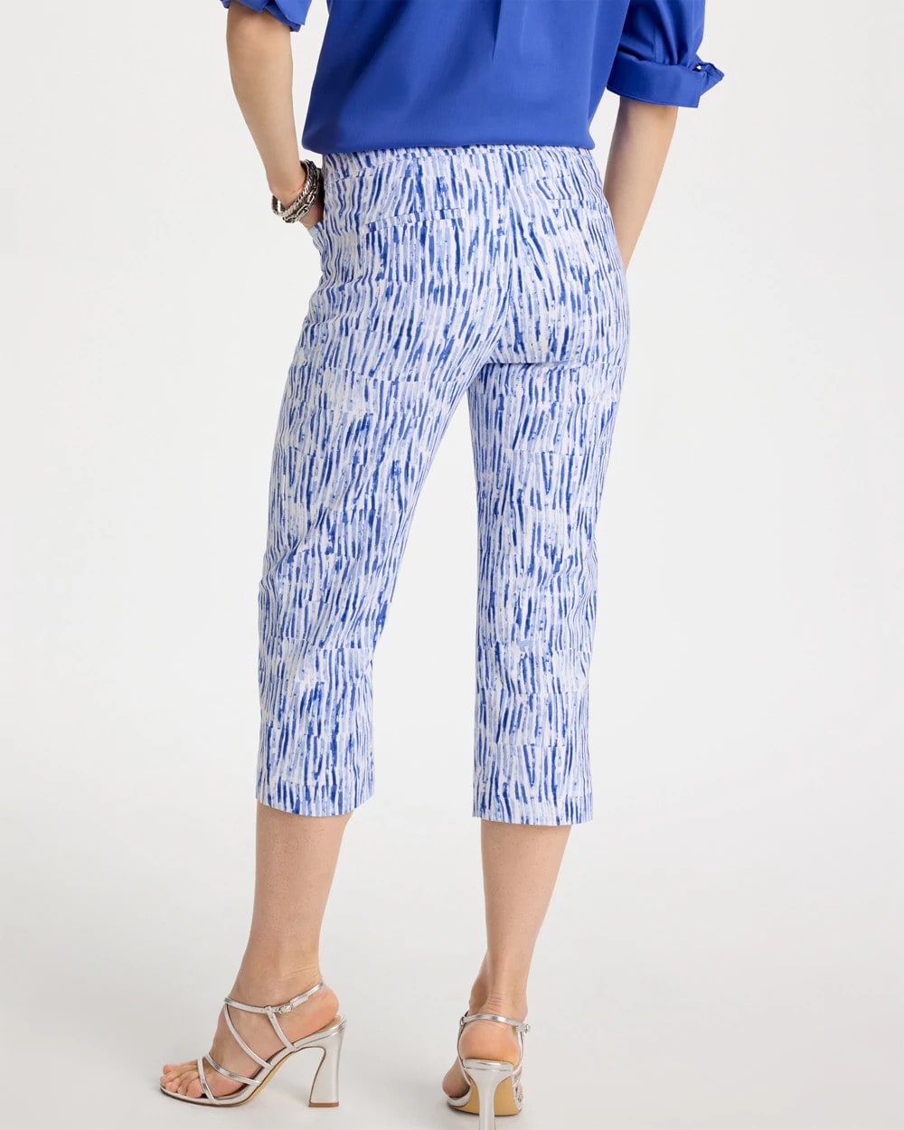 Chico's Online - Brigitte™ Slim Infinite Lines Capri Pants