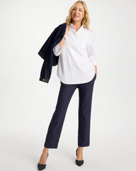Chico's US - Brigitte™ Straight Pinstripe Cropped Pants