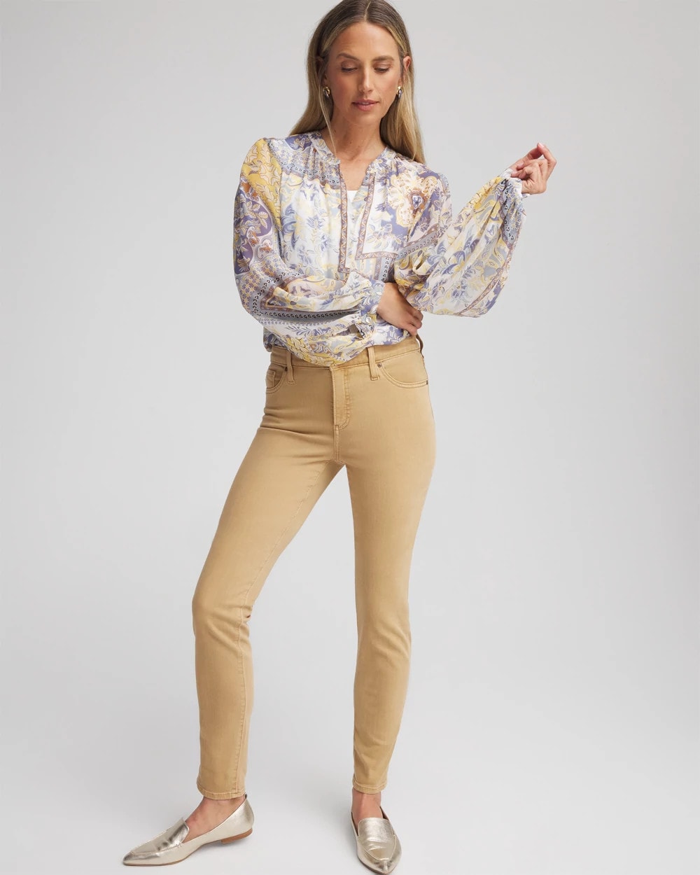 Chico's / Girlfriend Slim Ankle Jeans