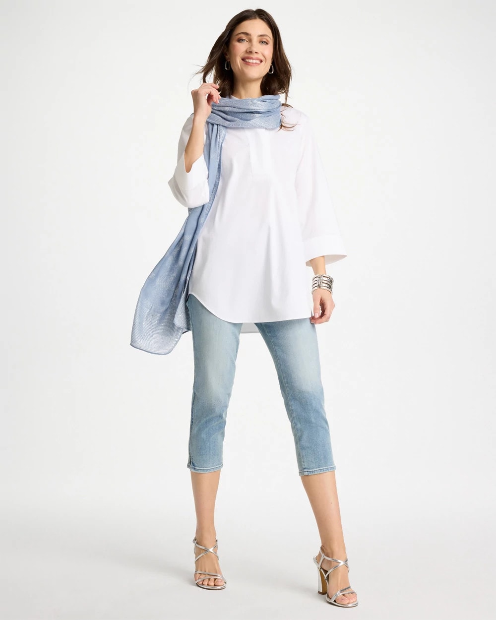 Chico's On Sale - Pull-On Capri Jeans