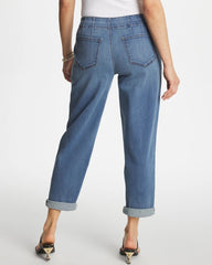 Chico's Discount - Pull-On Boyfriend Cropped Jeans