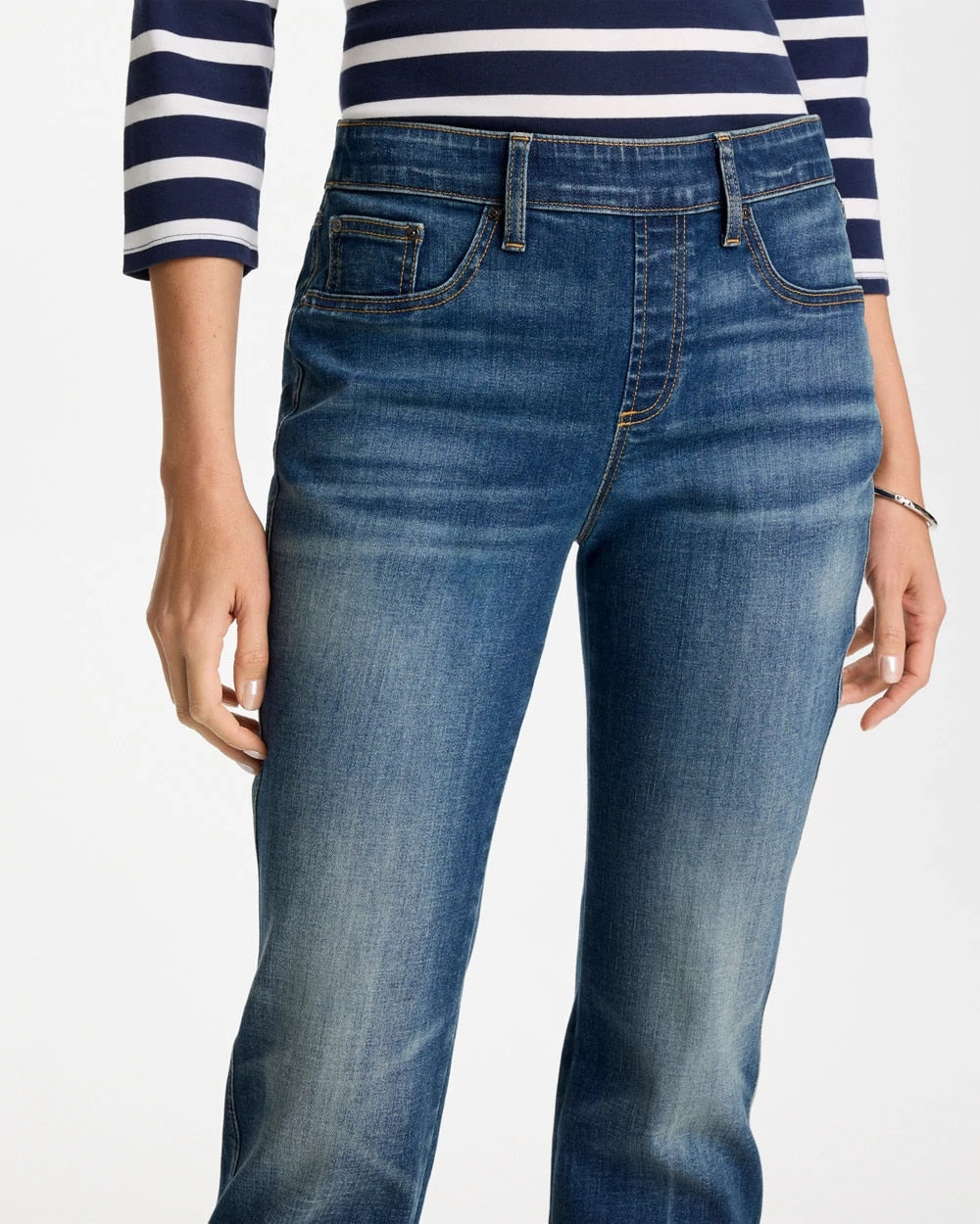 Chico's Online - Pull-On Straight Jeans