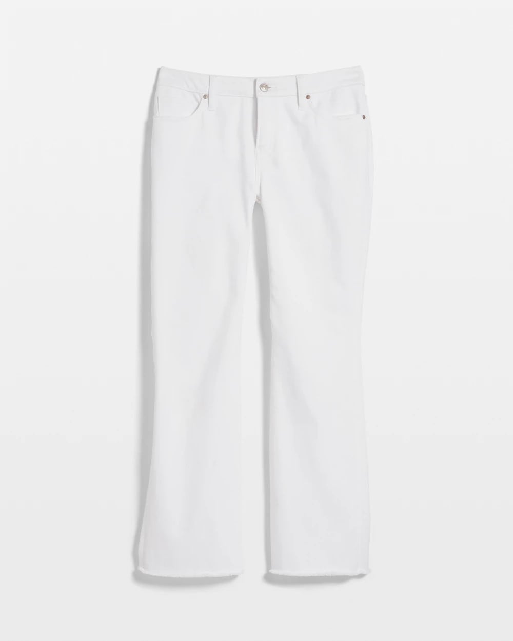 Chico's US - Petite No Stain Girlfriend Fray Hem Kick Flares