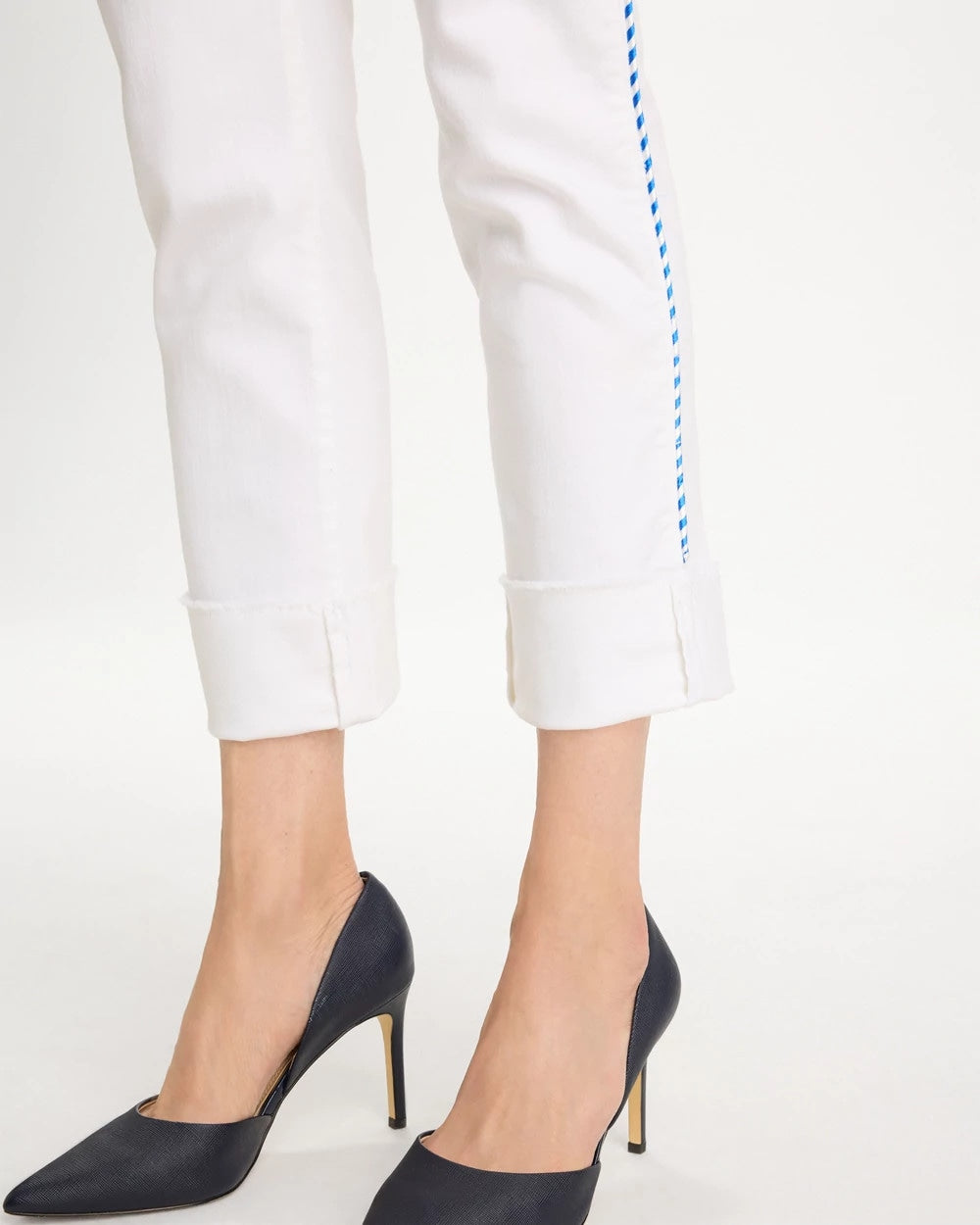 Chico's On Sale - Girlfriend Roll Cuff Crop Jeans