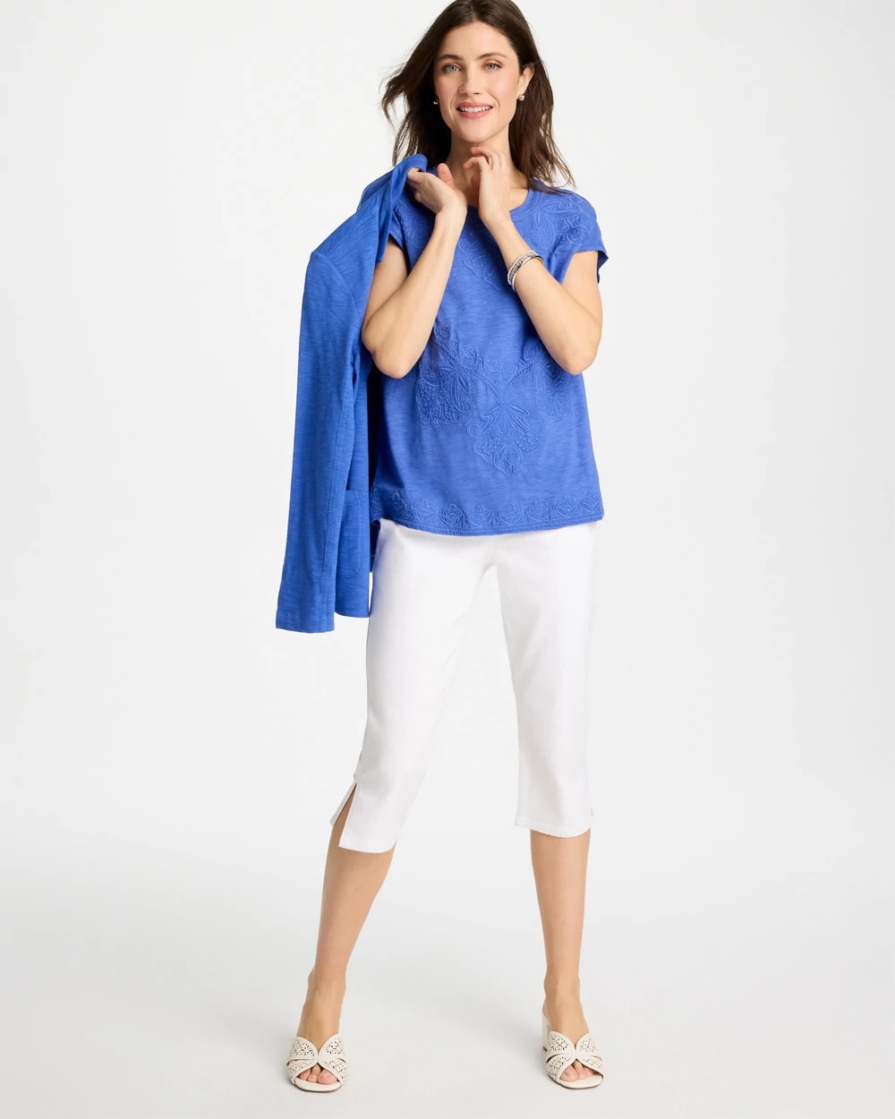 Chico's For Sale - Pull-On Capri Jeans