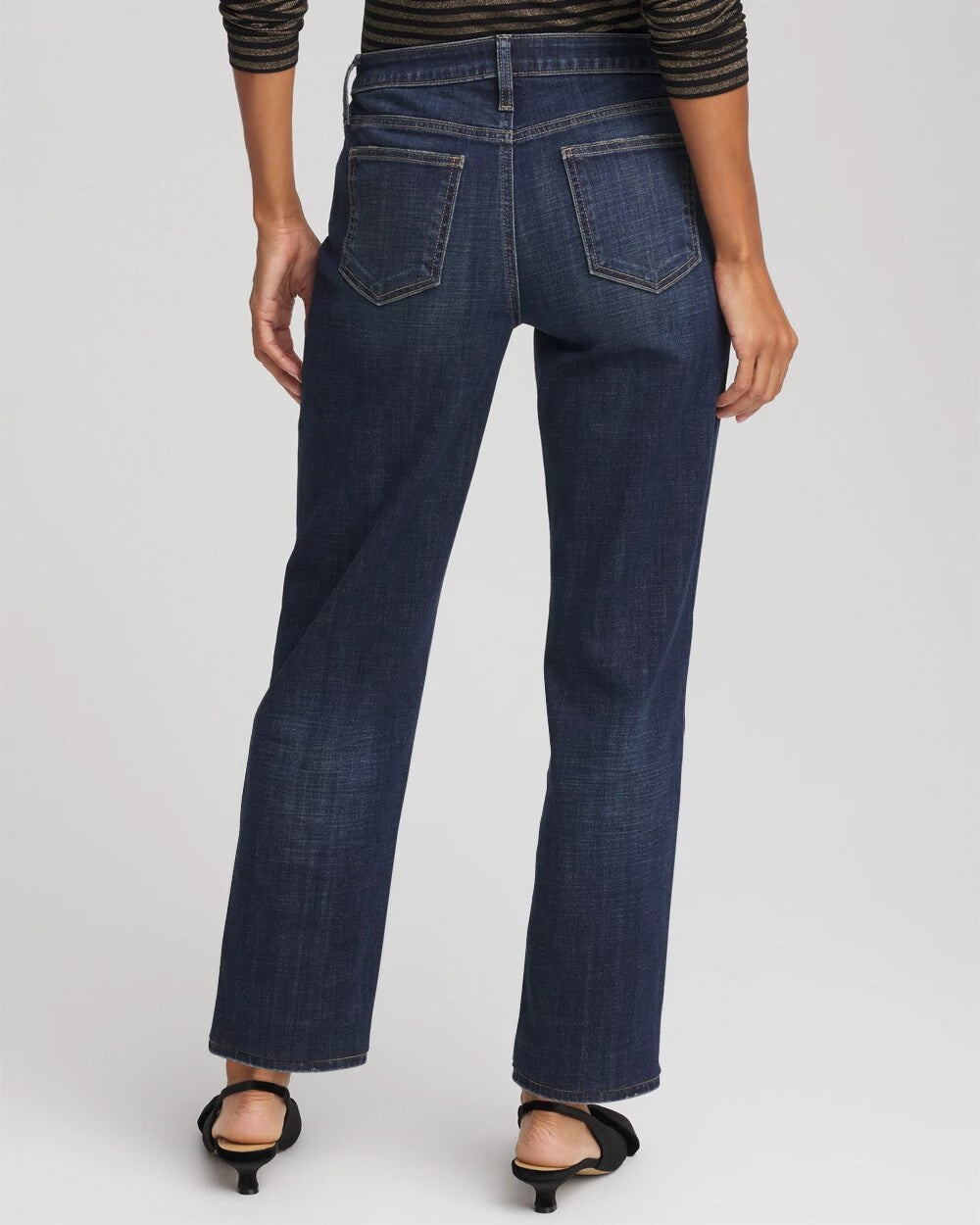 Chico's Online - Girlfriend Straight Ankle Jeans