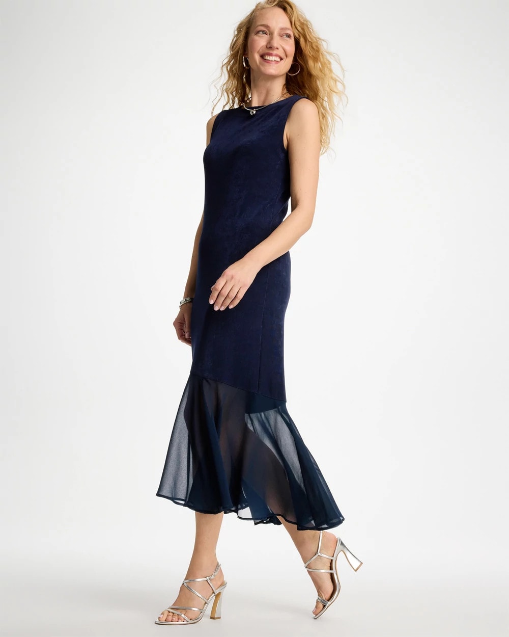 Chico's Sale - Travelers™ Chiffon Hem Dress