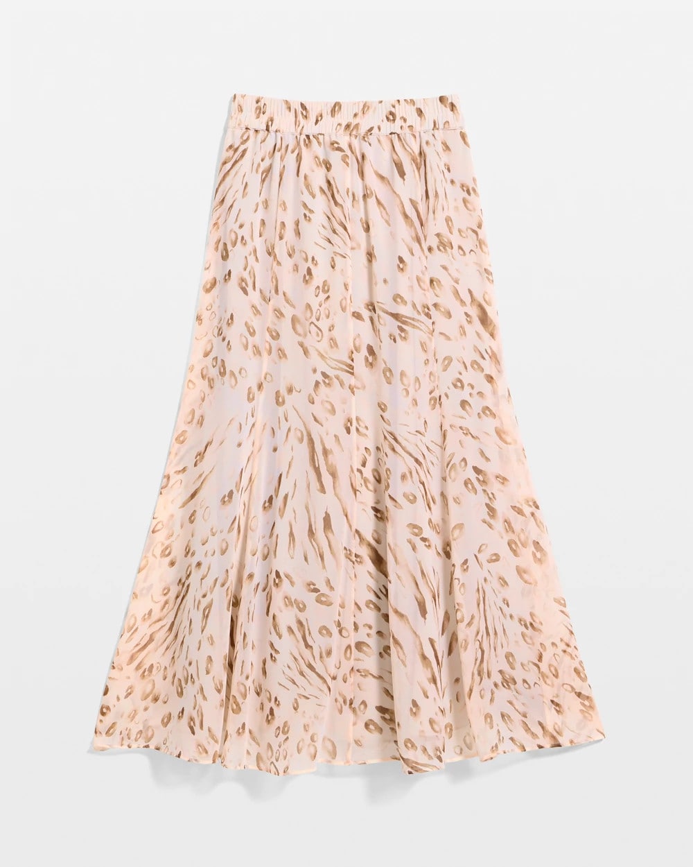 Chico's For Sale - Cheetah Pull-On Godet Skirt