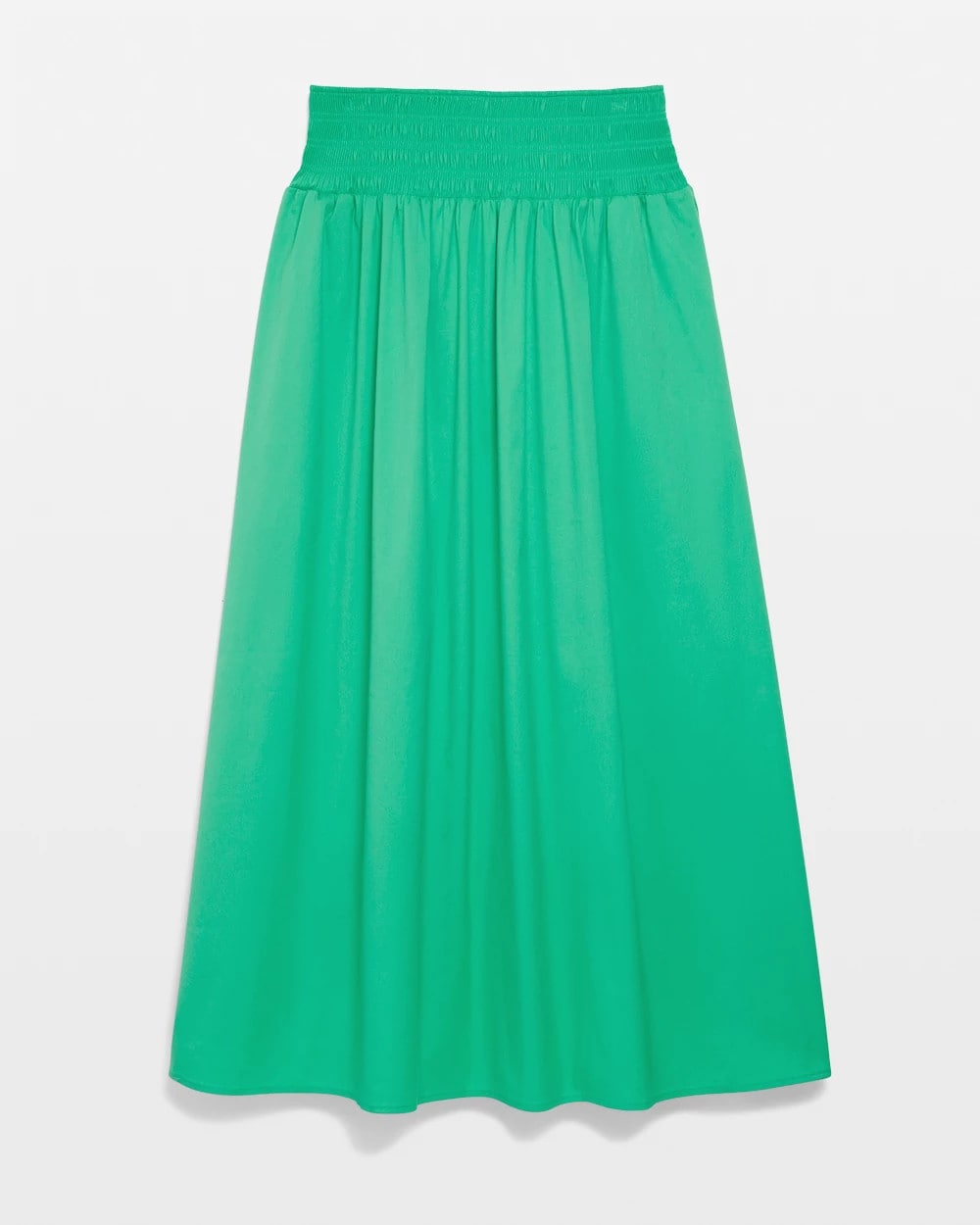 Chico's Sale - Poplin Smocked Waist Skirt
