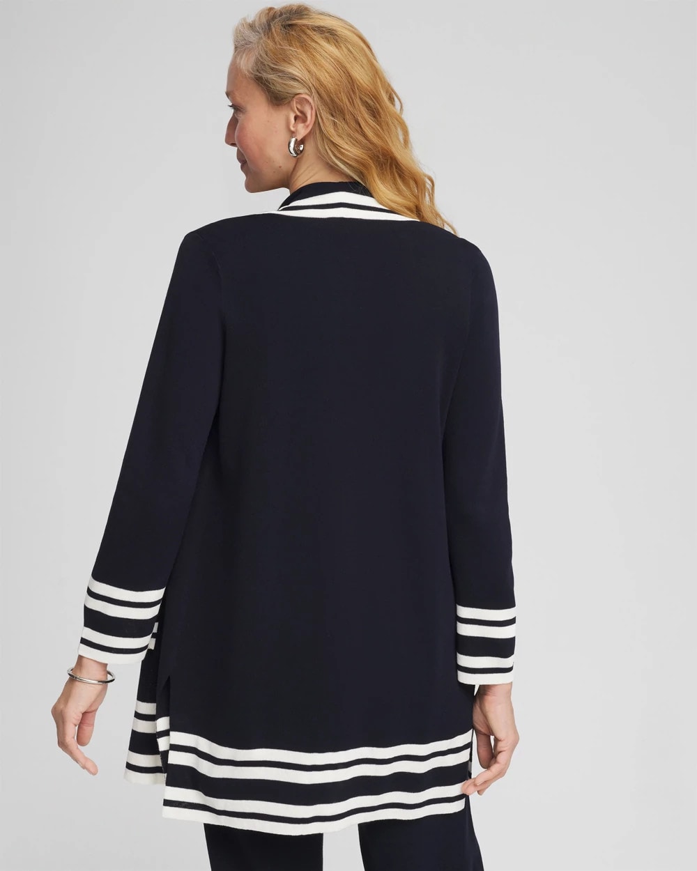 Chico's For Sale - Travelers™ Contrast Border Cardigan