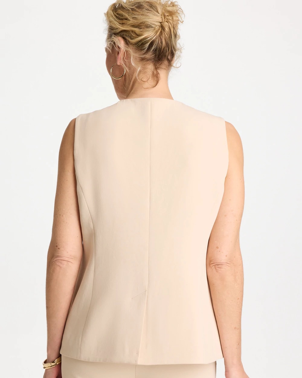 Chico's Online - Split Hem Crepe Vest