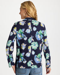 Chico's Discount - Printed Slub Knit Blazer