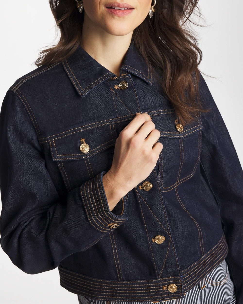 Chico's On Sale - Denim Trucker Jacket