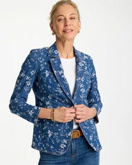 Chico's For Sale - Jacquard Denim Blazer