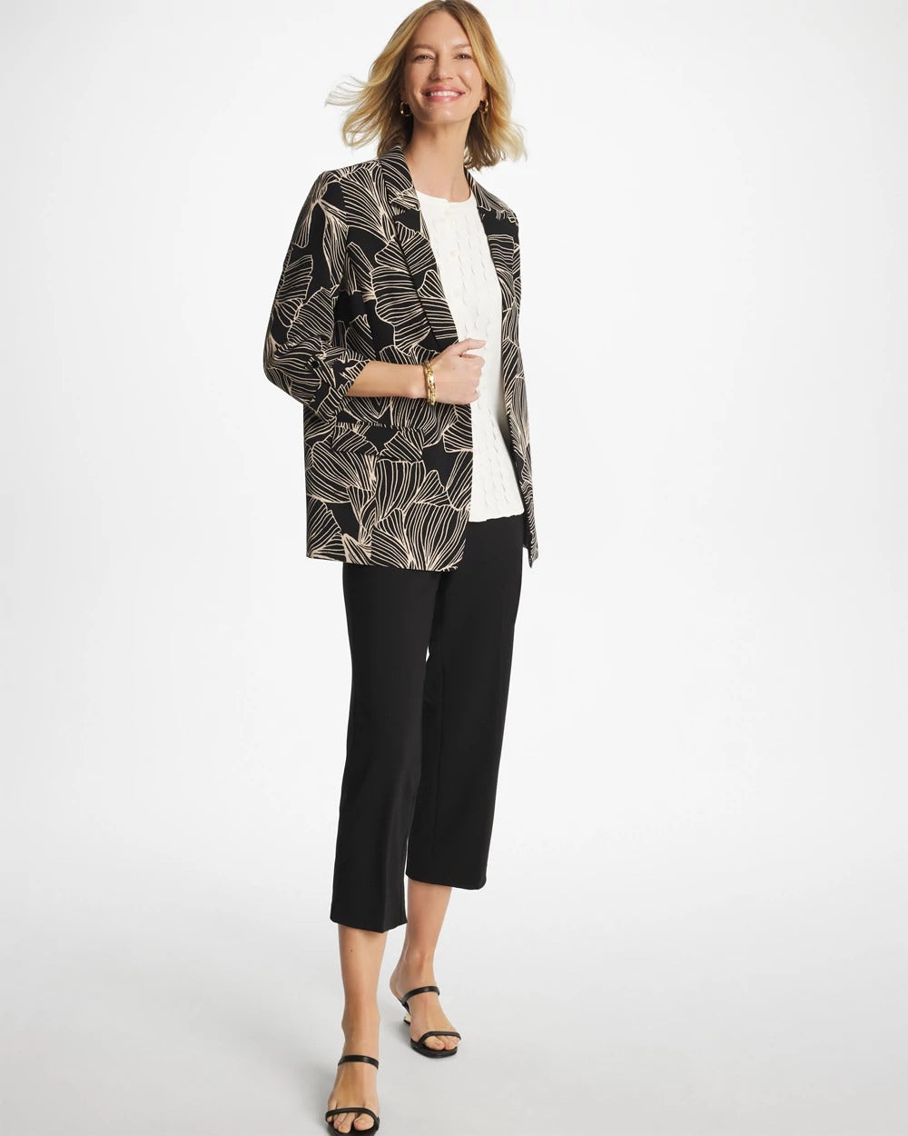 Chico's Outlet - Ginkgo Crepe Blazer