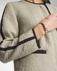 Chico's Online - Collarless Quilted Box Jacket