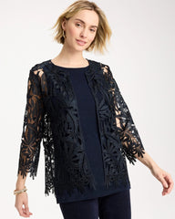 Chico's US - Travelers™ Galloon Lace Jacket