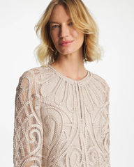 Chico's Discount - Travelers™ Short Embroidered Lace Jacket
