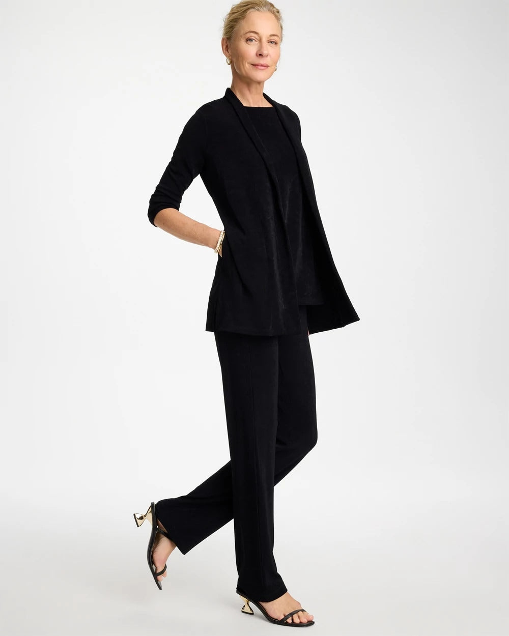 Chico's For Sale - Travelers™ Classic Long Knit Jacket