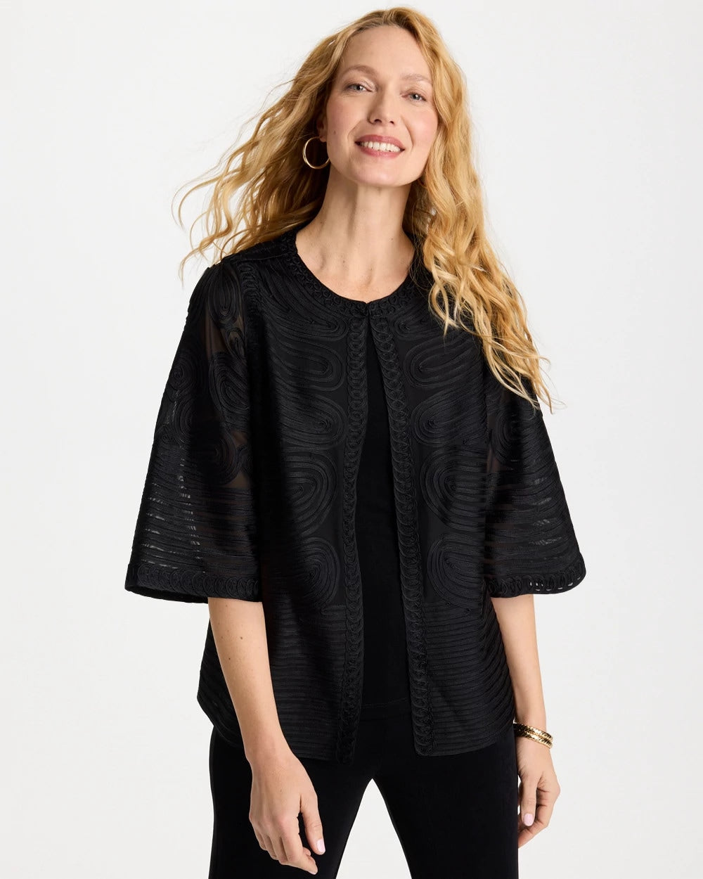 Chico's Outlet - Travelers™ Collection Soutache Jacket