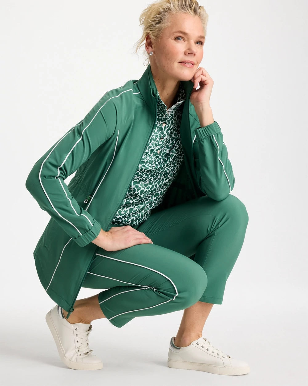 Chico's US - Zenergy® UPF Piping Anorak Jacket