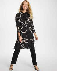Chico's Outlet - Travelers™ Collection Burnout Peace Lily Topper