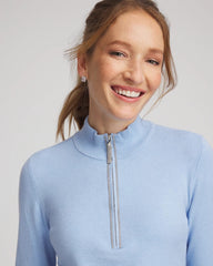 Chico's Online - Zenergy® Luxe Half-Zip Pullover Top