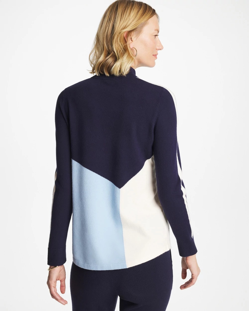 Chico's US - Zenergy® Luxe Colorblock Half-Zip Pullover