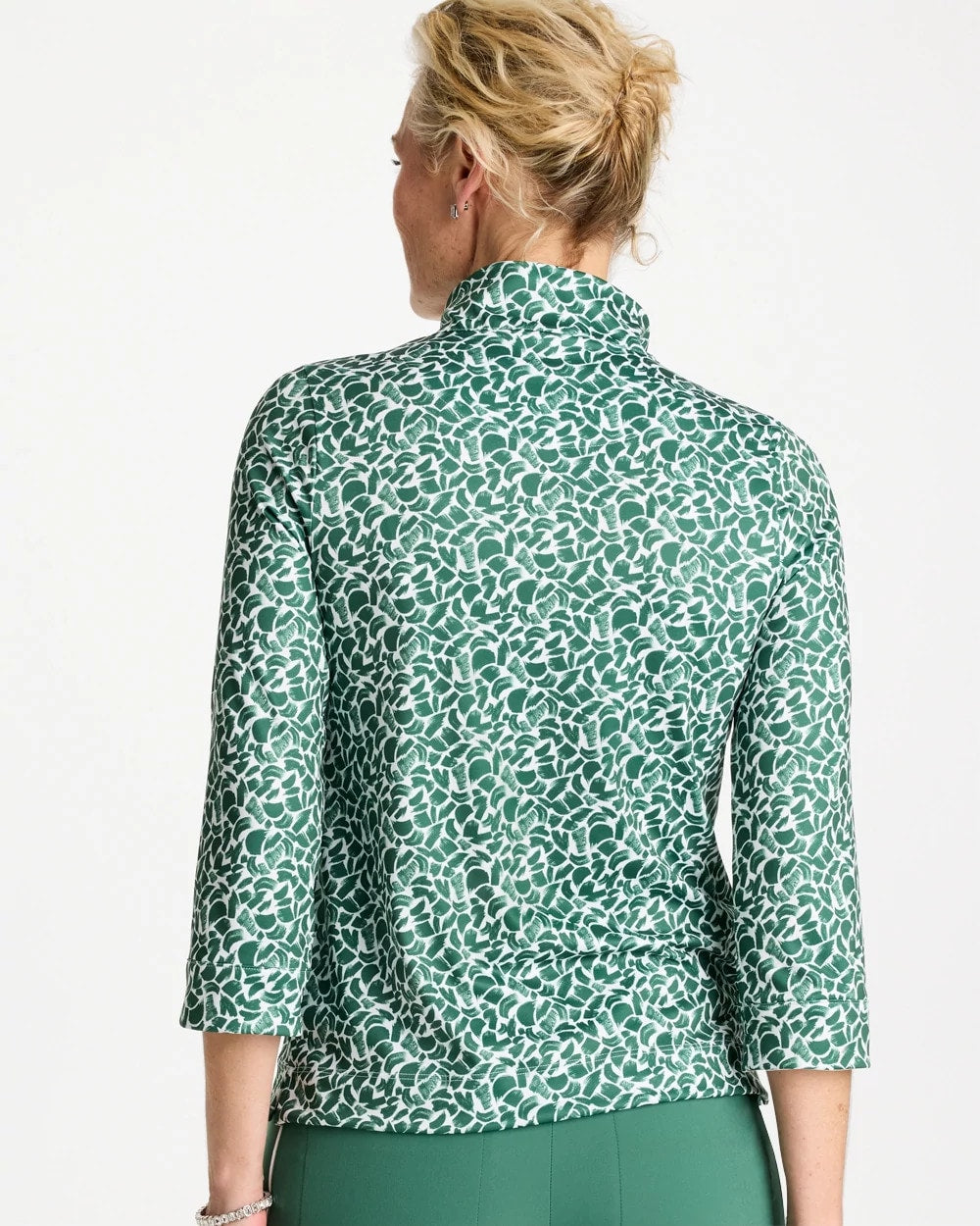 Chico's / Zenergy® UPF Paint Snap Mockneck