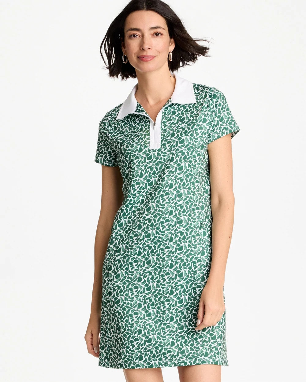 Chico's Discount - Zenergy® UPF Paint Contrast Dress