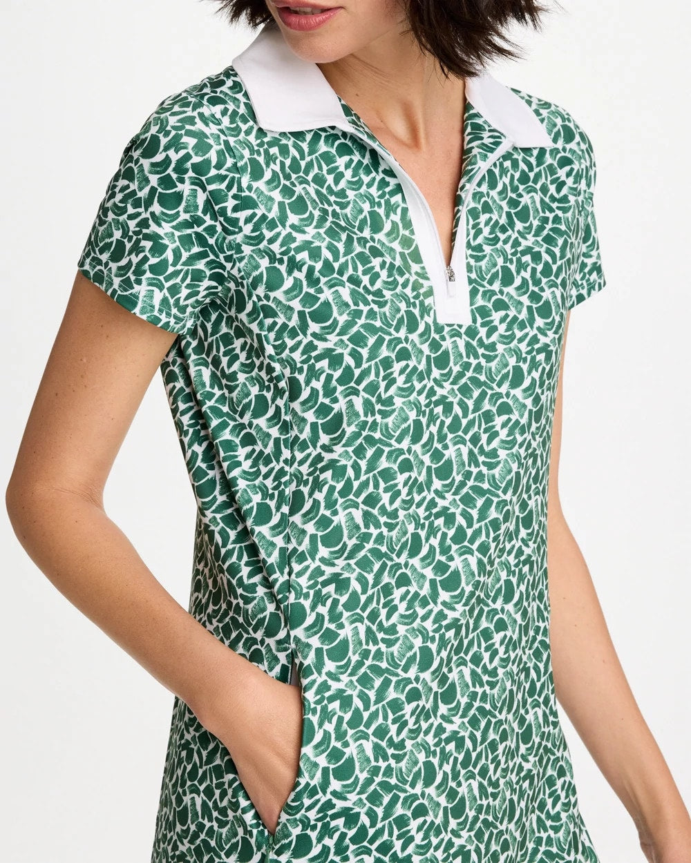 Chico's Discount - Zenergy® UPF Paint Contrast Dress
