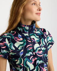 Chico's Sale - Zenergy® UPF Blooms Half Zip Polo