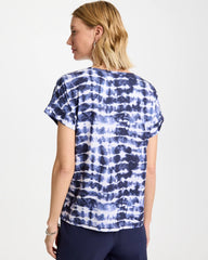 Chico's Sale - Zenergy® Tie-Dye Scoop-Neck Tee